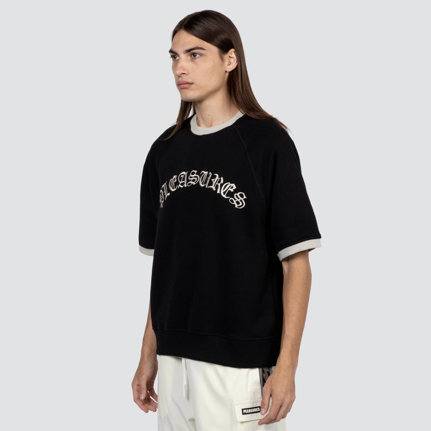 Pleasures Old E Ringer Crewneck Short Sleeve