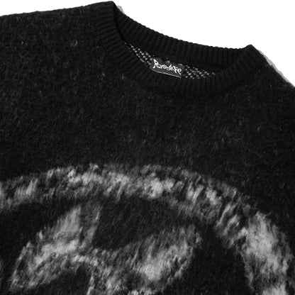 Paradise Youth Club P-Logo Mohair Knit Sweater