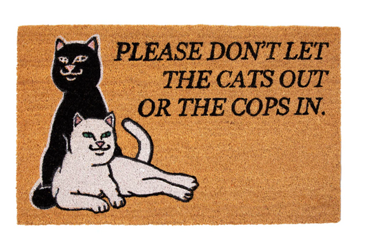 Ripndip Don't Let The Cops In Rug