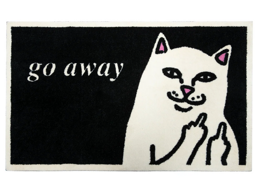 Ripndip Go Away Rug