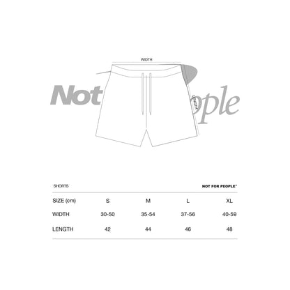 Not For People Logo Shorts