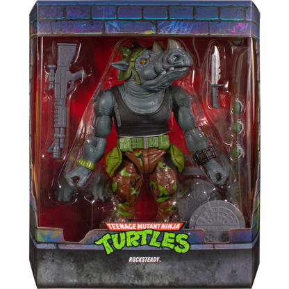 Super 7 TMNT ULTIMATES Wave 3 - Rocksteady